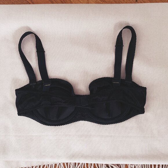 Dolce & Gabbana Satin Balconette Bra - Picture 2 of 8